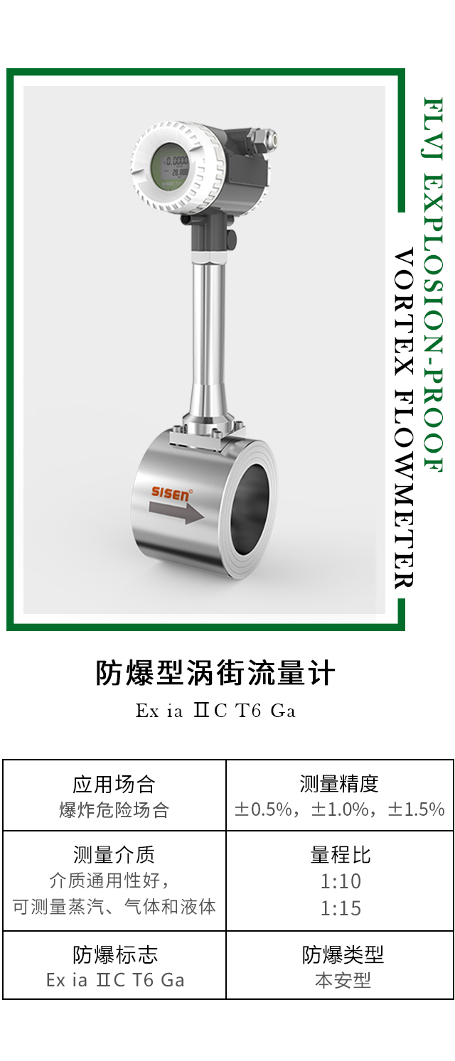FLVJ 防爆型渦街流量計(jì)